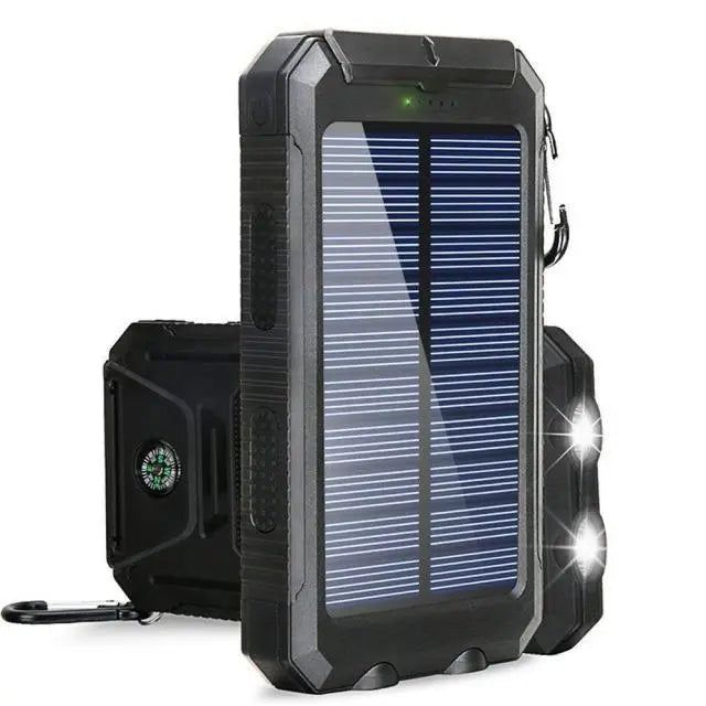 20000mAh Solar Power Bank+Portable Charger+Powerbank+Waterproof+USB Charging with LED Light™ - Choice Paradise
