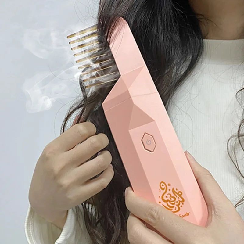 2024 New Smart 2 in 1 Rechargeable Handheld Hair Incense Burner with Comb™ - Choice Paradise