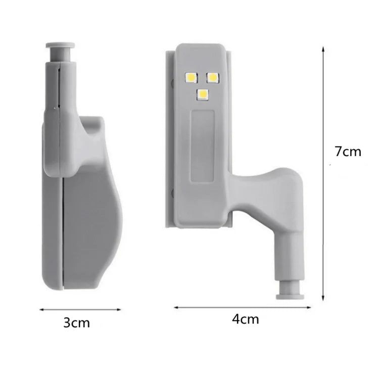 5-10Pcs LED Inner Hinge+Under Cabinet+Wardrobe+Cupboard Lamp With Battery™ - Choice Paradise